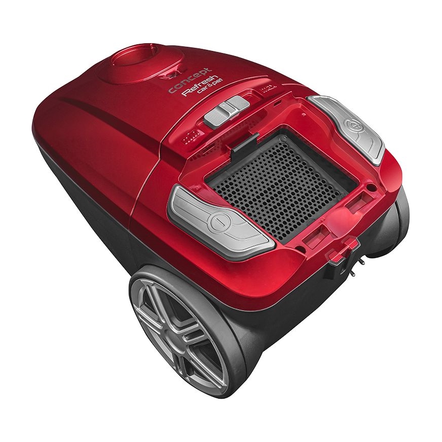Concept VP8224 - Sesalnik z vrečko REFRESH CAR&PET 3,5 l 700W/230V rdeča