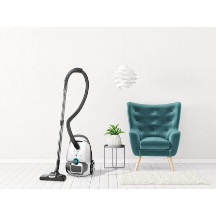 Concept VP8291 - Vrečasti sesalnik PERFECT CLEAN PET EXPERT 700W/230V bel