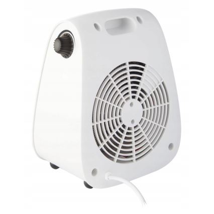 Concept vt7040 - Ventilator z grelnim telesom 1000/2000W/230V bela