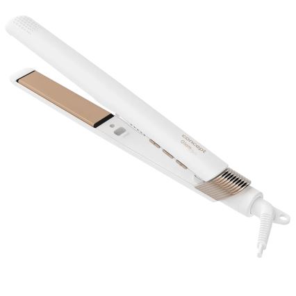 Concept VZ2110 - Ravnalnik za lase GLAM STYLE 48W/230V bela/rožnato zlata