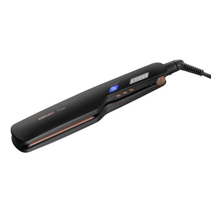 Concept VZ6010 - Parni likalnik las z LED zaslonom ELITE STEAM BOOST 54W/230V črna