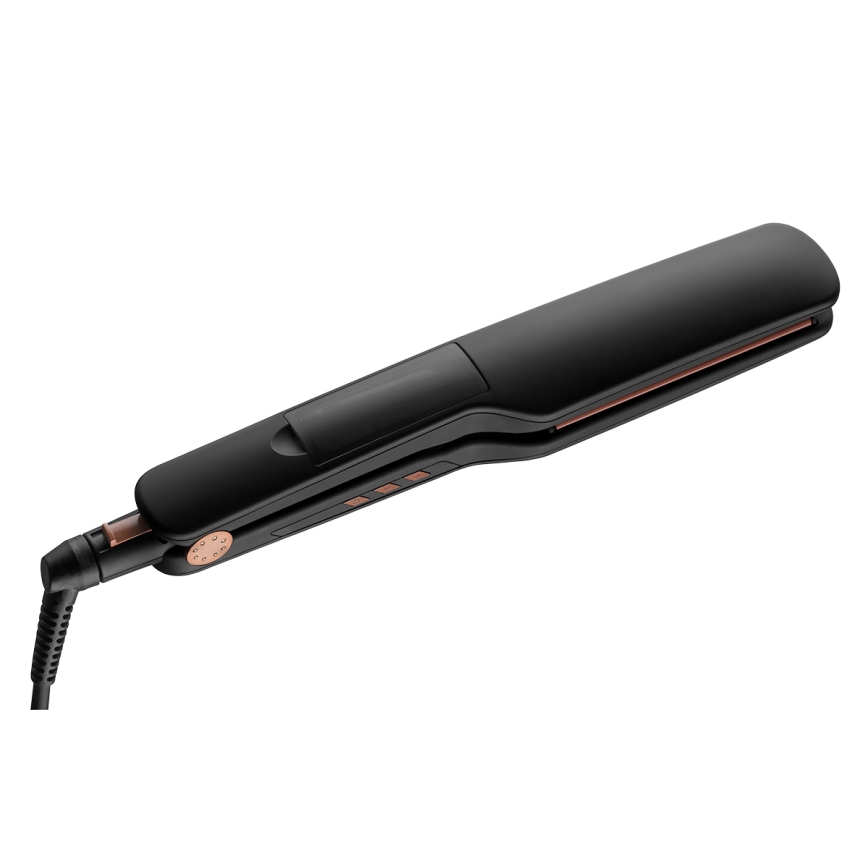 Concept VZ6010 - Parni likalnik las z LED zaslonom ELITE STEAM BOOST 54W/230V črna