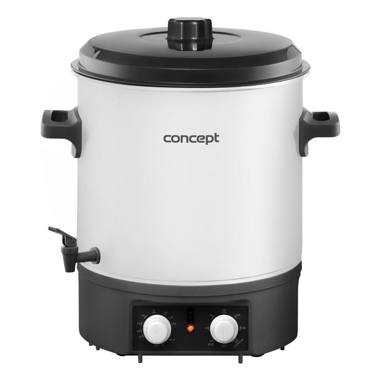Concept ZH0030 - Kotliček za vlaganje 27 l 2000W/230V nerjaveče jeklo/črna
