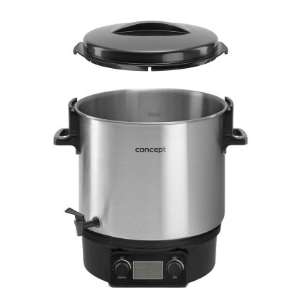 Concept ZH0040 - Konzervacijski bojler 27 l 2000W/230V nerjaveče jeklo/črna