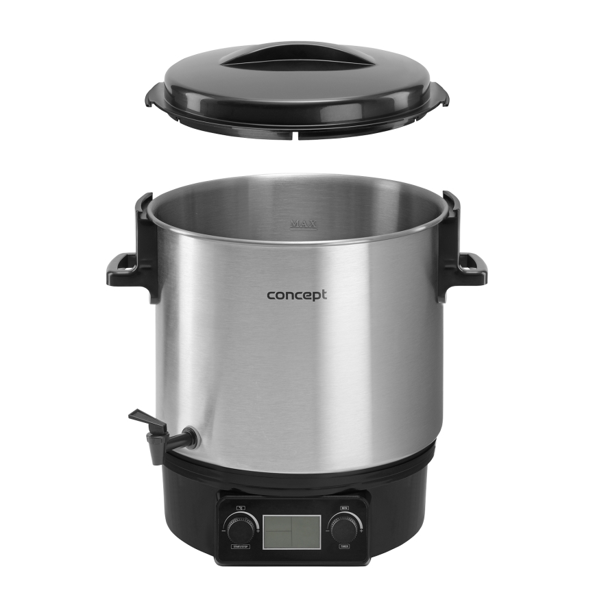 Concept ZH0040 - Konzervacijski bojler 27 l 2000W/230V nerjaveče jeklo/črna