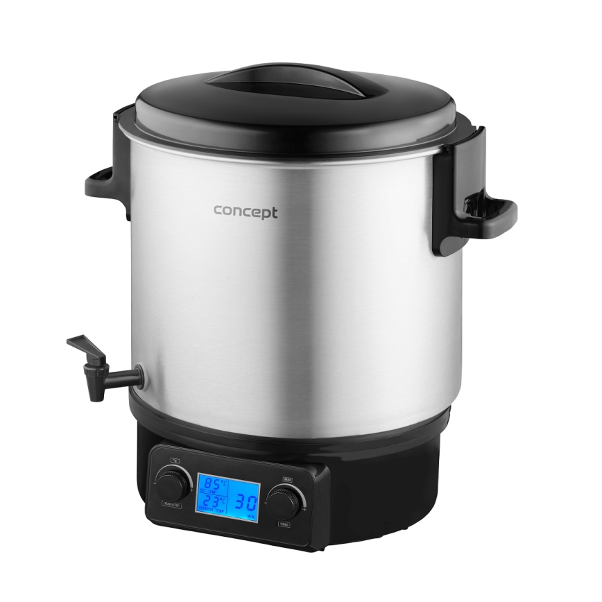 Concept ZH0040 - Konzervacijski bojler 27 l 2000W/230V nerjaveče jeklo/črna