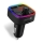 CONNECT IT CCC-9090-BK - LED RGB FM oddajnik za avto s prostoročno funkcijo črna