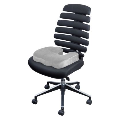 CONNECT IT CFH-5290-GY - Ergonomska blazina za stol siva