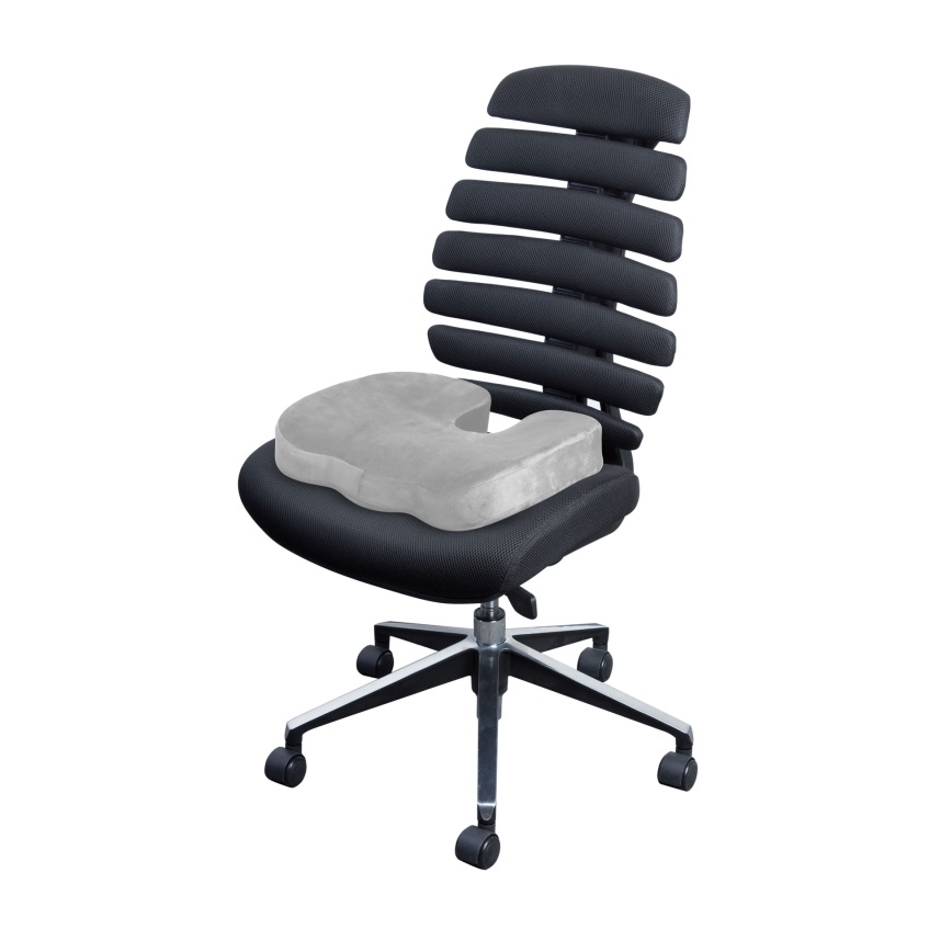 CONNECT IT CFH-5290-GY - Ergonomska blazina za stol siva
