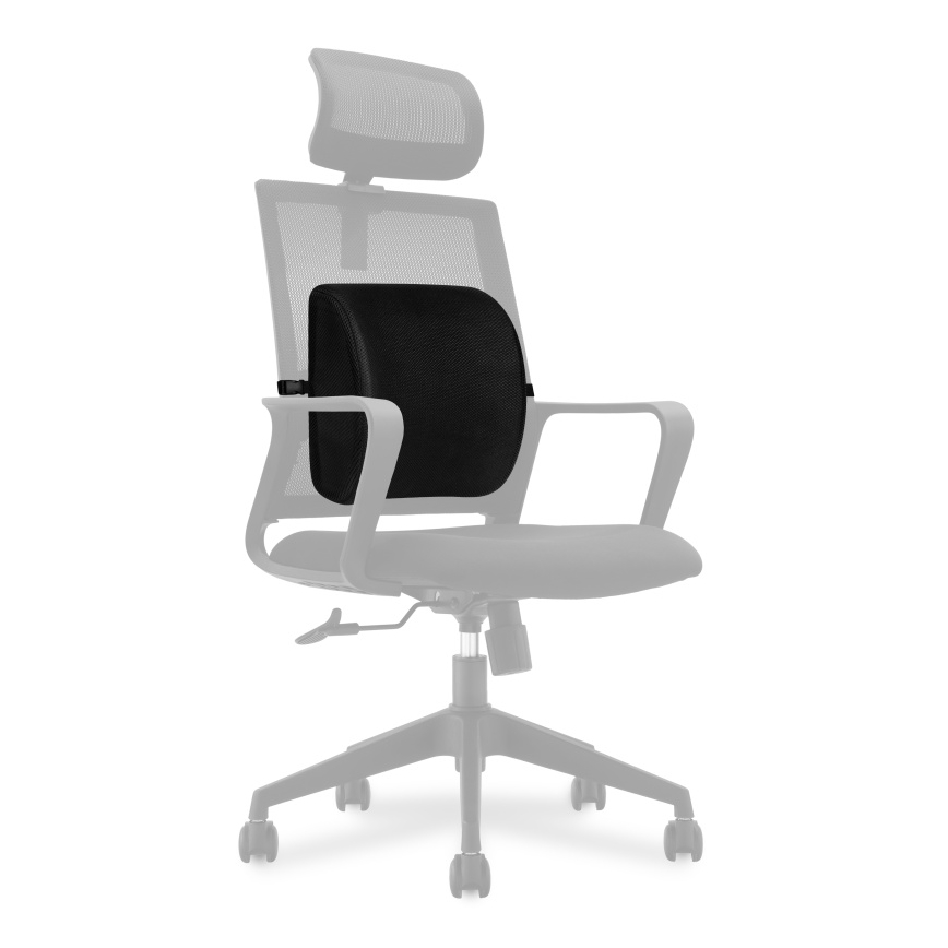 CONNECT IT CFH-5300-BK - Ledvena opora za stol črna