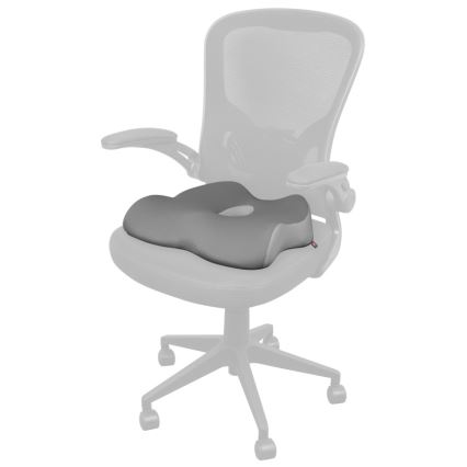 CONNECT IT CFH-5901-GY - Ergonomska blazina za stol siva