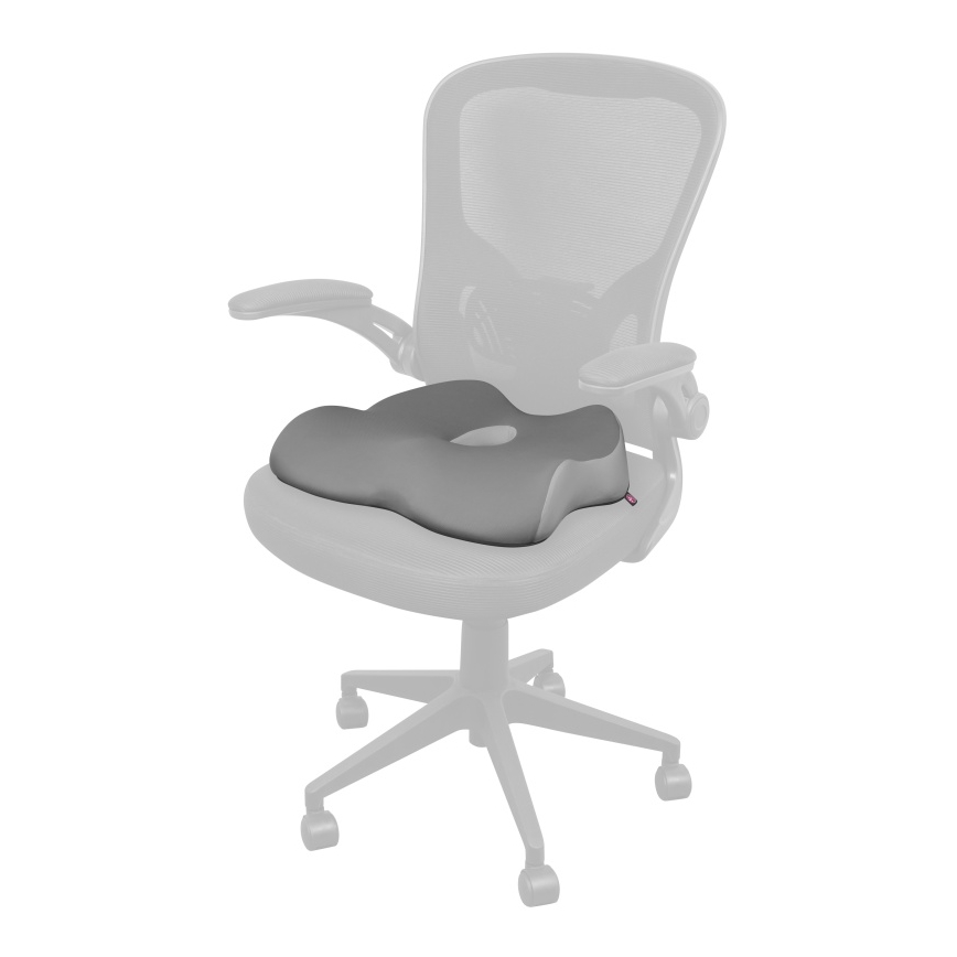 CONNECT IT CFH-5901-GY - Ergonomska blazina za stol siva