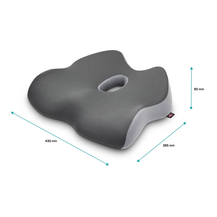CONNECT IT CFH-5901-GY - Ergonomska blazina za stol siva
