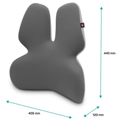 CONNECT IT CFH-5902-GY - Ledvena opora za stol siva
