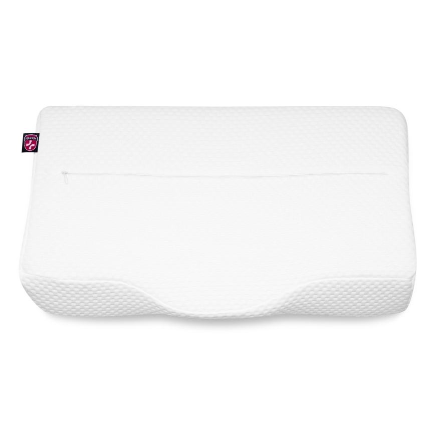 CONNECT IT CFH-6020-WH - Anatomska blazina Taurus bela