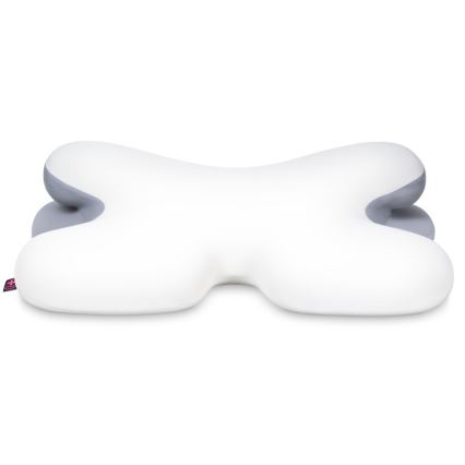 CONNECT IT CFH-6030-WH - Anatomska blazina Virgo bela/siva