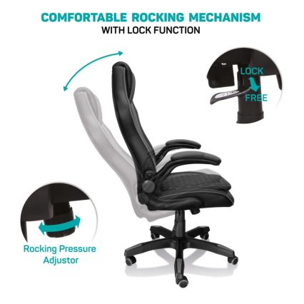 CONNECT IT CGC-0600-BK - Gaming stol Matrix Pro črna