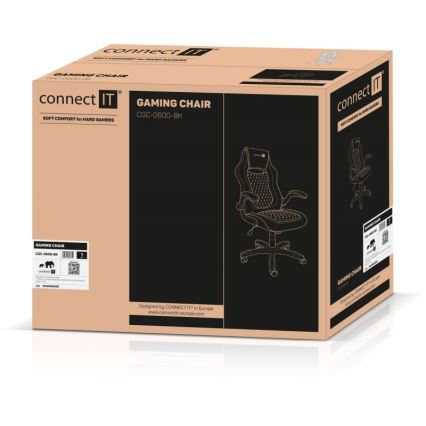 CONNECT IT CGC-0600-BK - Gaming stol Matrix Pro črna
