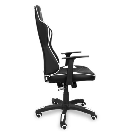 CONNECT IT CGC-0700-WH - Gaming stol LeMans Pro črna/bela