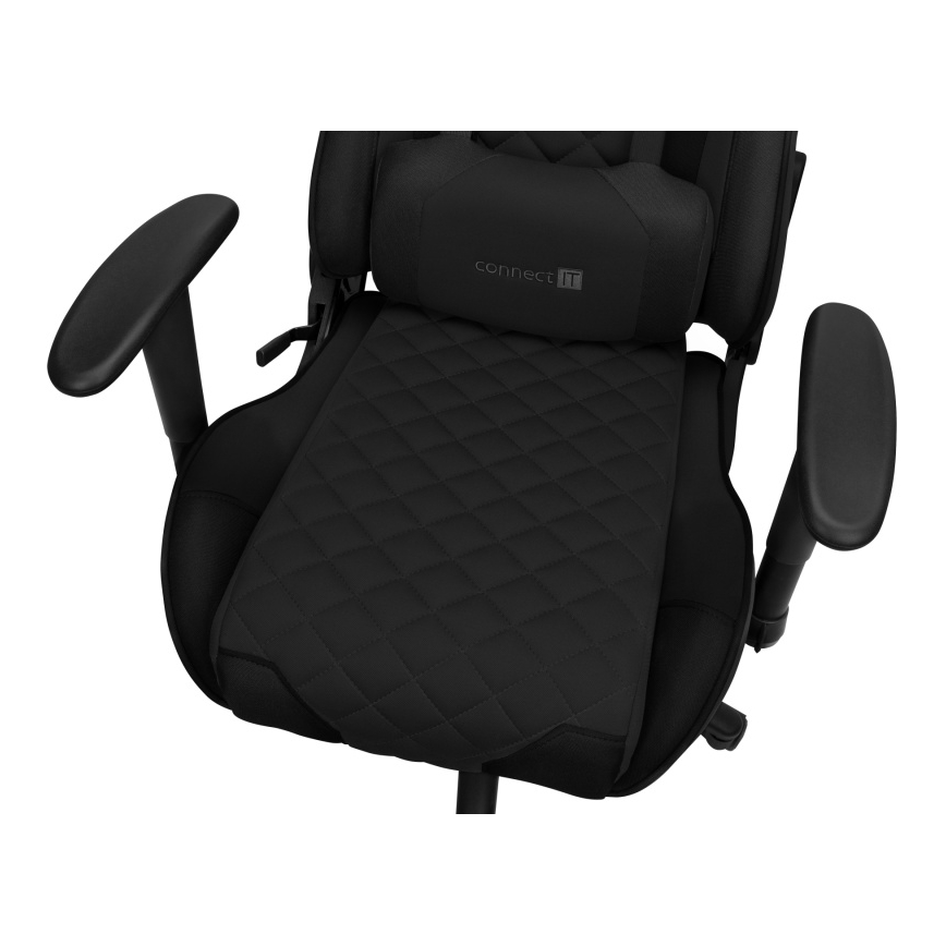 CONNECT IT CGC-1200-BK - Gaming stol Monaco Pro črna