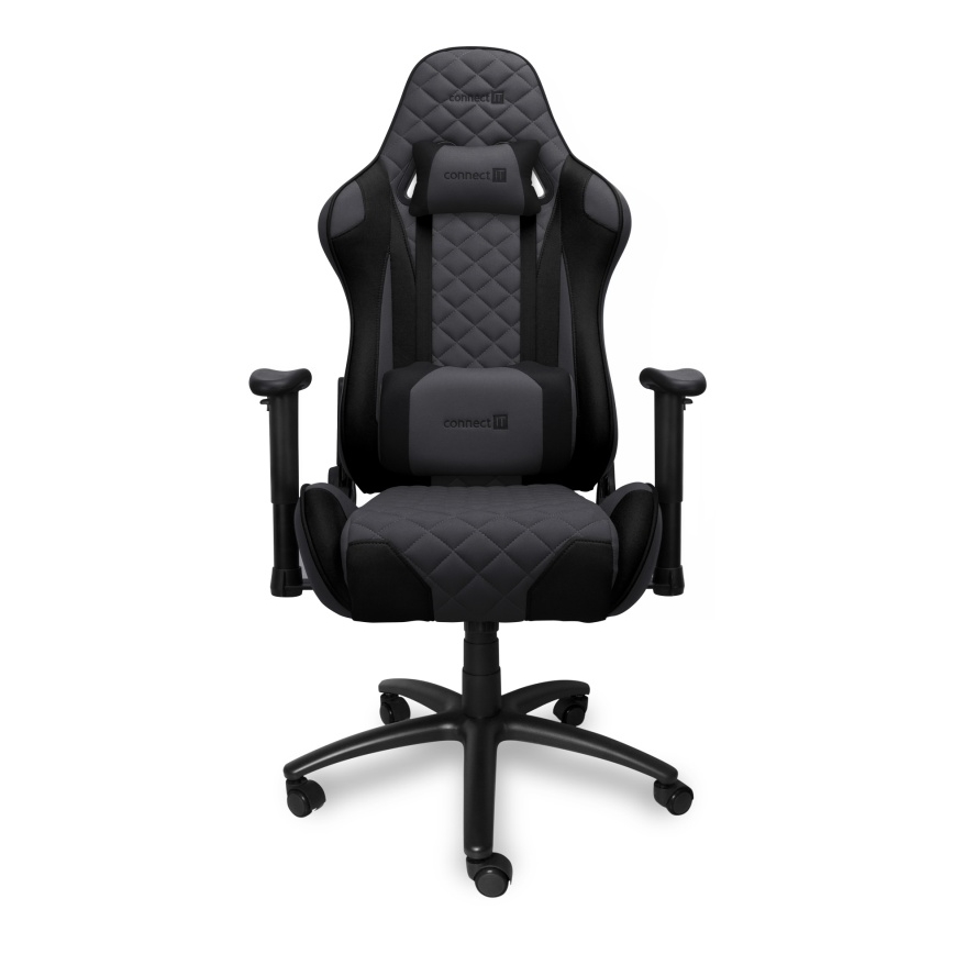 CONNECT IT CGC-1200-GY - Gaming stol Monaco Pro siva/črna
