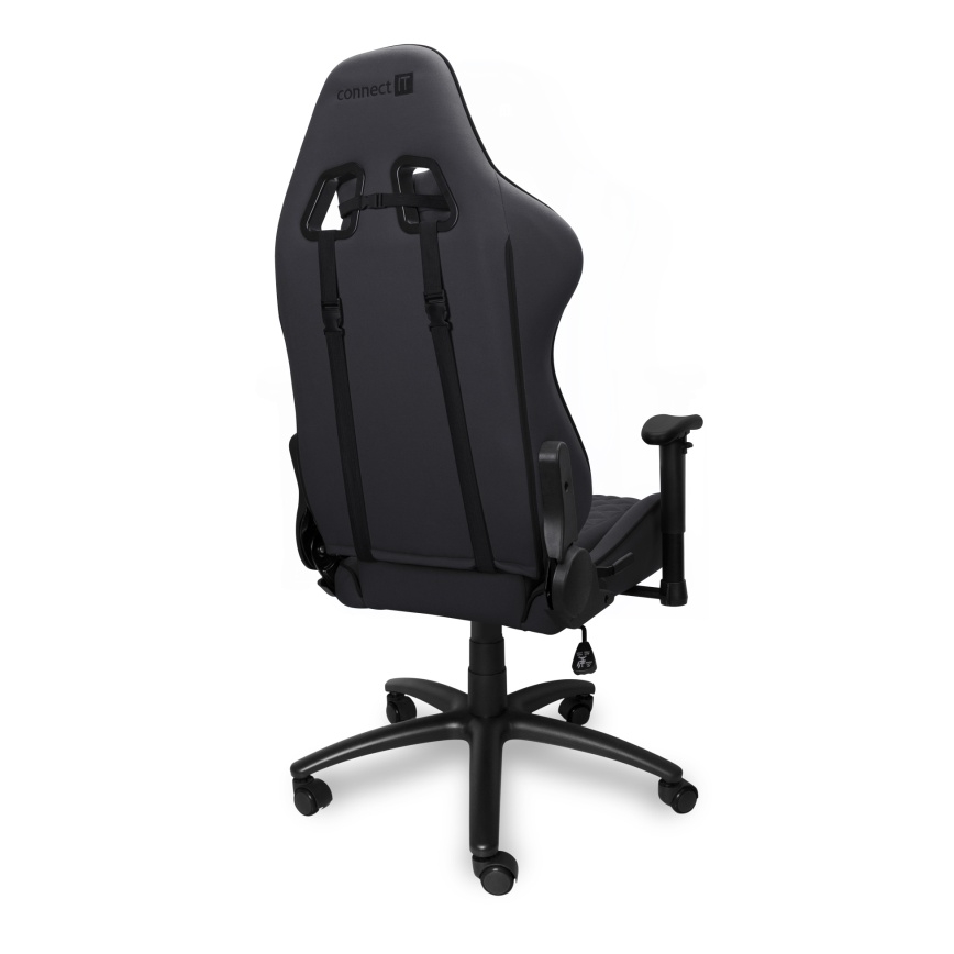 CONNECT IT CGC-1200-GY - Gaming stol Monaco Pro siva/črna