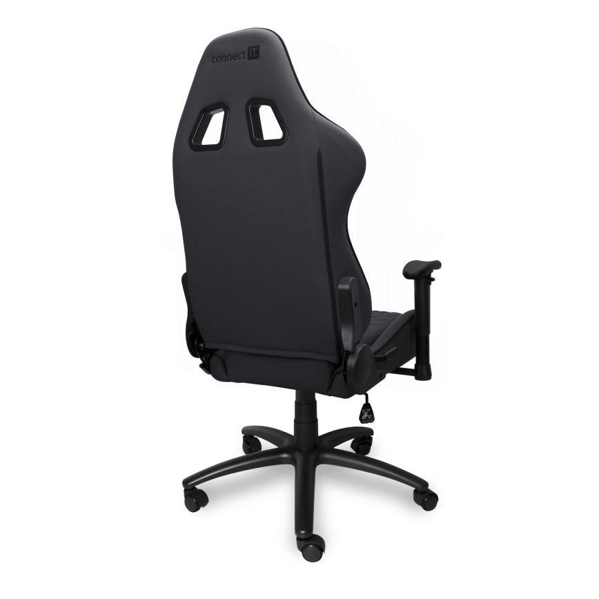 CONNECT IT CGC-1200-GY - Gaming stol Monaco Pro siva/črna