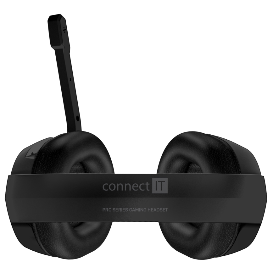 CONNECT IT CHP-3595-BK - LED RGB Žične gaming slušalke z mikrofonom črna
