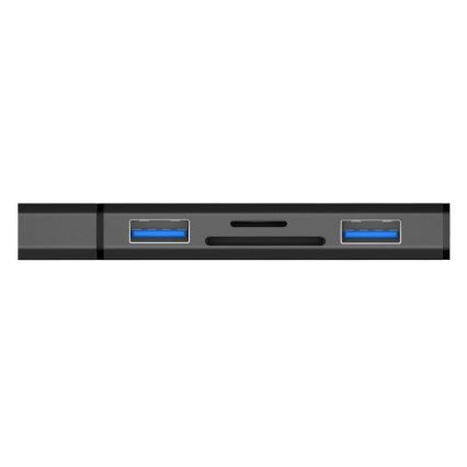 CONNECT IT CHU-4060-AN - USB-A vozlišče s bralnikom pomnilniških kartic 4v1