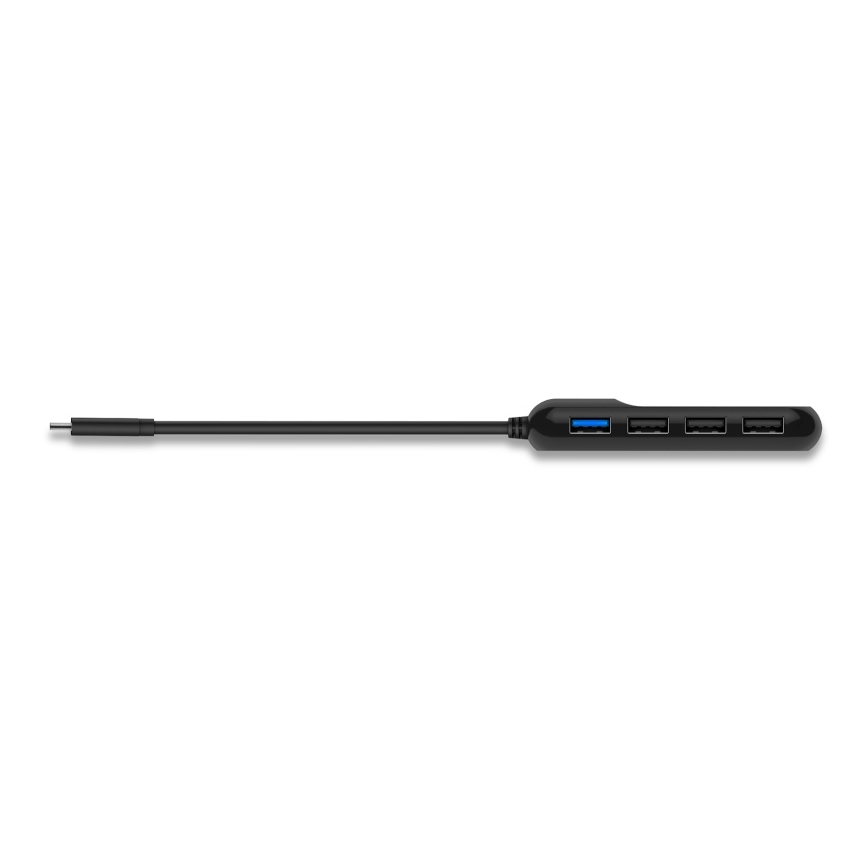 CONNECT IT CHU-5000-BK - USB-C vozlišče 4v1