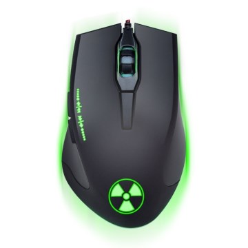 CONNECT IT CI-1128 - LED Žična gaming miška 1000/1200/1600/3200 DPI črna