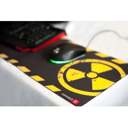 CONNECT IT CI-1128 - LED Žična gaming miška 1000/1200/1600/3200 DPI črna