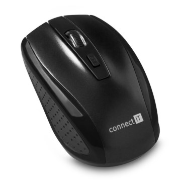 CONNECT IT CI-1223 - Brezžična miška 800/1200/1600 DPI 2xAAA črna