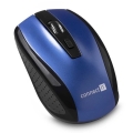 CONNECT IT CI-1225 - Brezžična miška 800/1200/1600 DPI 2xAAA črna/modra