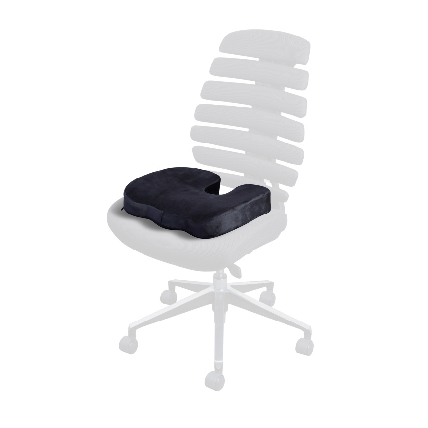 CONNECT IT CI-528 - Ergonomska blazina za stol črna