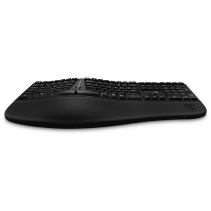 CONNECT IT CKB-2800-CS - Ergonomska brezžična tipkovnica z CZ/SK lokalizacijo črna