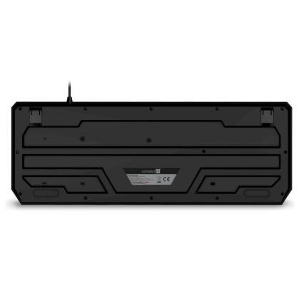 CONNECT IT CKB-3530-DD - LED RGB Žična gaming tipkovnica z CZ/SK lokalizacijo črna
