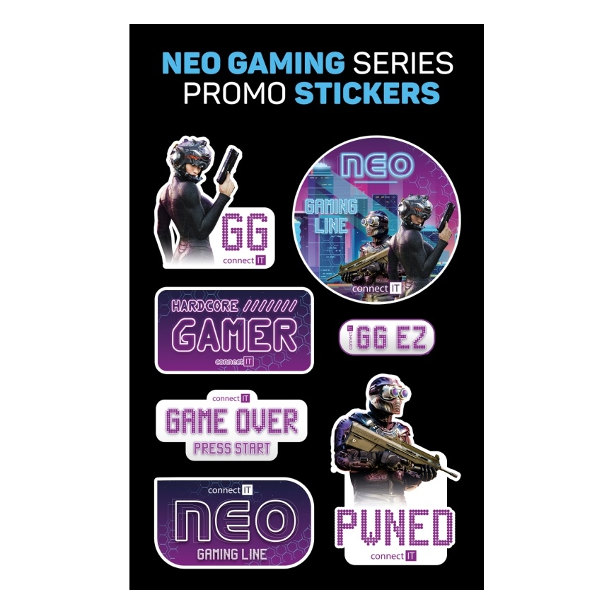 CONNECT IT CKB-3591-CS - LED RGB Žična gaming tipkovnica z CZ/SK localization črna + rdeča okvir