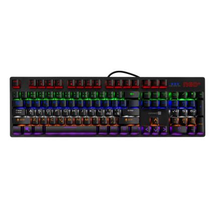 CONNECT IT CKB-3591-CS - LED RGB Žična gaming tipkovnica z CZ/SK localization črna + rdeča okvir
