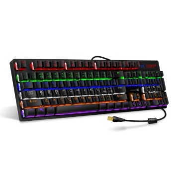 CONNECT IT CKB-3591-CS - LED RGB Žična gaming tipkovnica z CZ/SK localization črna + rdeča okvir