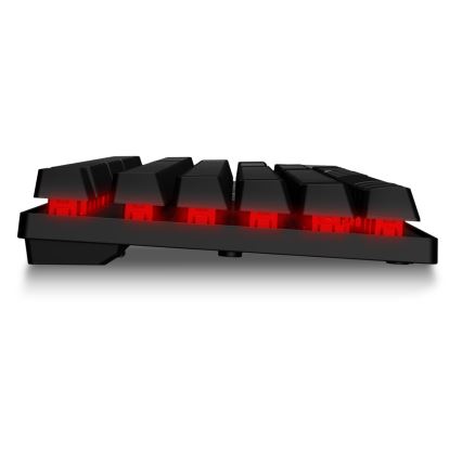 CONNECT IT CKM-3200-CS - LED RGB Žična gaming tipkovnica in gaming miška 1200/1800/2400/3600 DPI z CZ/SK localization črna