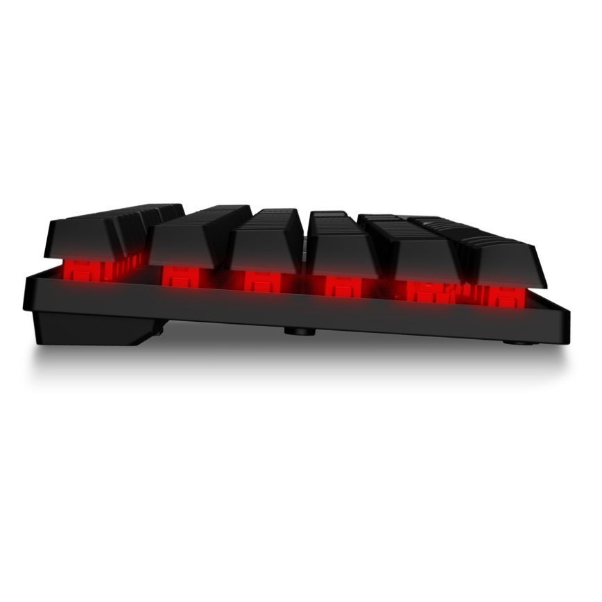 CONNECT IT CKM-3200-CS - LED RGB Žična gaming tipkovnica in gaming miška 1200/1800/2400/3600 DPI z CZ/SK localization črna