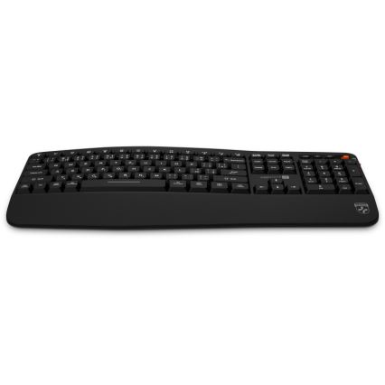 CONNECT IT CKM-6010-CS - Ergonomska brezžična tipkovnica in miška 800/1200/1600/2400 DPI z CZ/SK localization 1xAA + 2xAAA črna