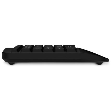CONNECT IT CKM-6010-CS - Ergonomska brezžična tipkovnica in miška 800/1200/1600/2400 DPI z CZ/SK localization 1xAA + 2xAAA črna
