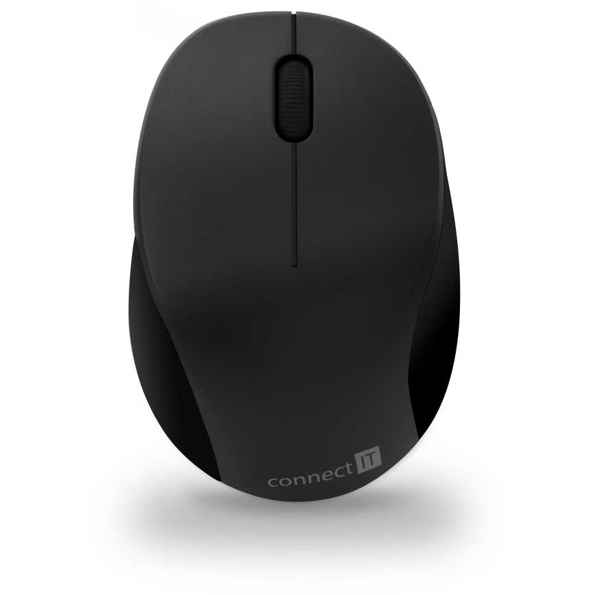 CONNECT IT CKM-7803-CS - Brezžična tipkovnica in miška 1200 DPI z CZ/SK localization 1xAAA + 1xAA črna