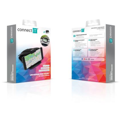 CONNECT IT CMC-5010-BK - Avto nosilec za telefon
