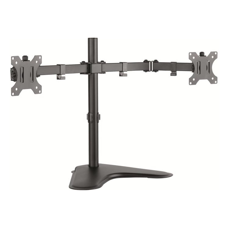 CONNECT IT CMF-3204-BK - Univerzalni nosilec za 2 monitorja 13-32” črna