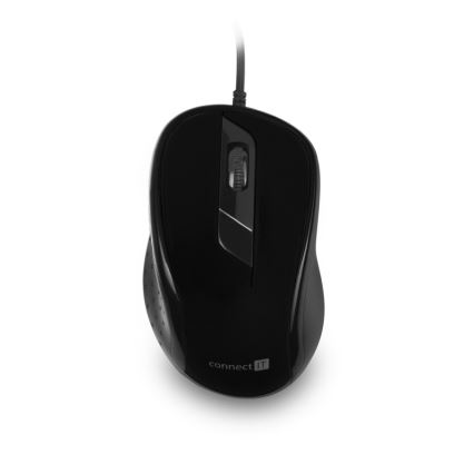 CONNECT IT CMO-1200-BK - Žična miška 1000 DPI črna