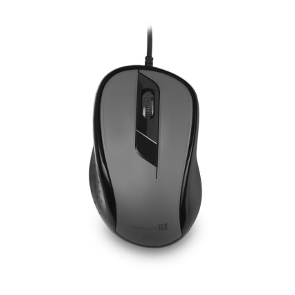 CONNECT IT CMO-1200-GY - Žična miška 1000 DPI črna/siva