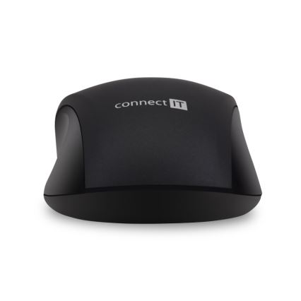 CONNECT IT CMO-2230-BK - Brezžična tiha miška MUTE 1200 DPI 1xAA črna
